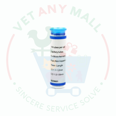 Hematocrit Blue 75 mm.