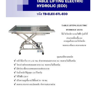 TABLE LIFTING ELECTRIC