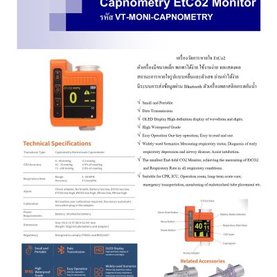 Capnometry EtCo2 Monitor